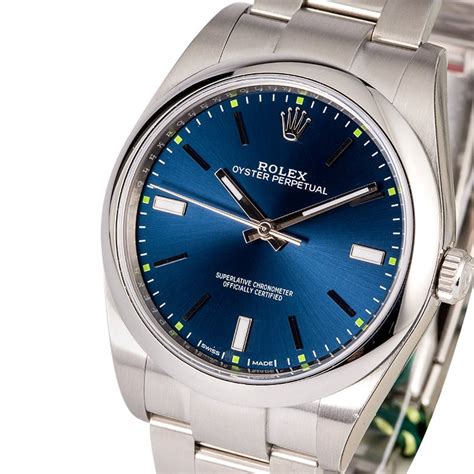 rolex 11430 blue|Rolex oyster perpetual 114300.